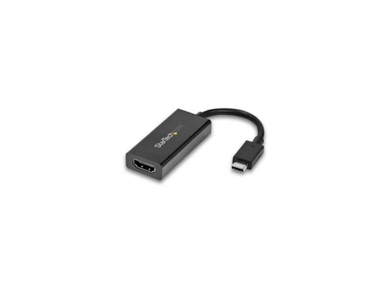 StarTech.com CDP2HD4K60H USB-C to HDMI Adapter with HDR - 4K 60Hz - Black - USB