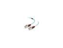 C2G 00997 OM4 Fiber Optic Cable - LC-LC 50/125 Duplex Multimode PVC Fiber Cable,