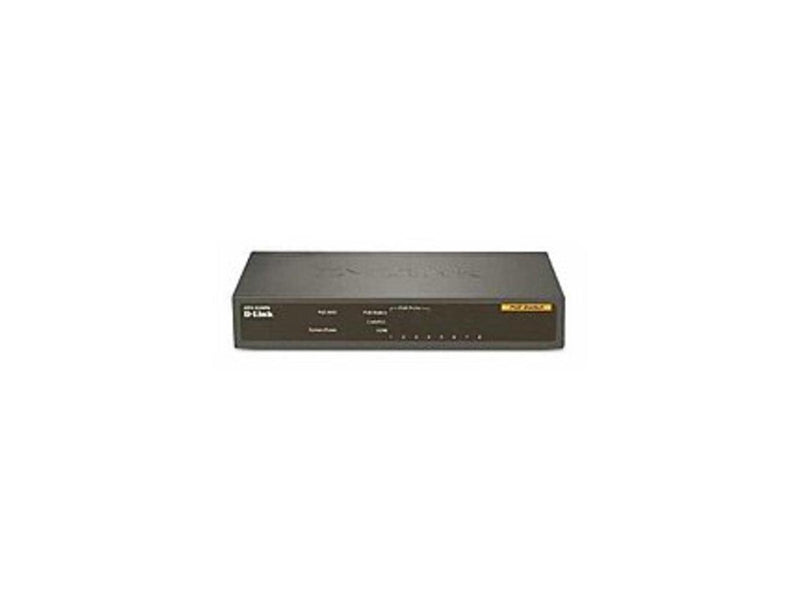 D-Link network-switches DES-1008PA Unmanaged Desktop Switch with 4 PoE Ports