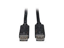 Tripp Lite P580-006 6 ft. Black 1 x DisplayPort Male to 1 x DisplayPort Male