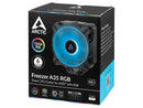 ARCTIC Freezer A35 RGB - Single Tower CPU Cooler with RGB, AMD Specific,