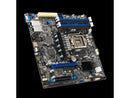 Intel® Xeon® E-2300 LGA 1200 Micro-ATX server motherboard with four DIMM and one