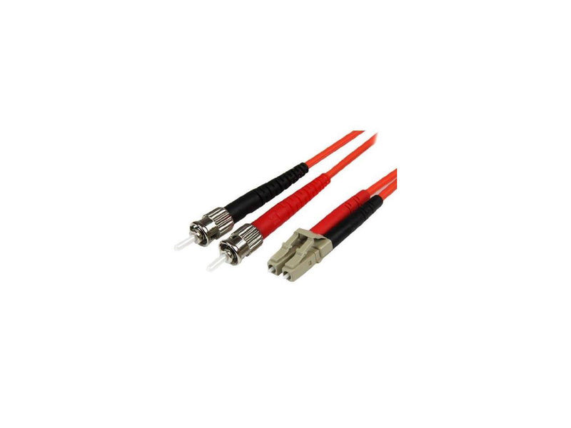 StarTech.com 50FIBLCST10 32.8 ft 10m Multimode 50/125 Duplex Fiber Patch Cable