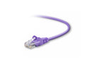 Belkin A3L791-25-PUR-S 25 ft. Cat 5E Purple Patch Cable