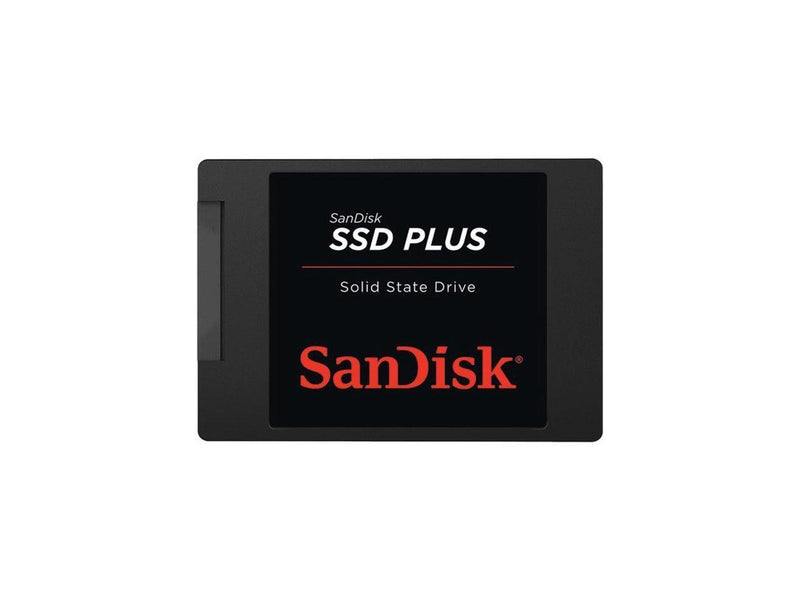 SanDisk SSD PLUS 480GB Internal SSD - SATA III 6 Gb/s, 2.5"/7mm, Up to