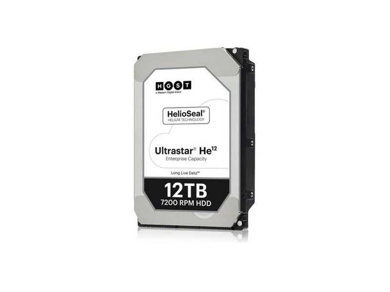 HGST Ultrastar He12 0F30141 12TB 7200 RPM 256MB Cache SATA 6.0Gb/s 3.5" Hard
