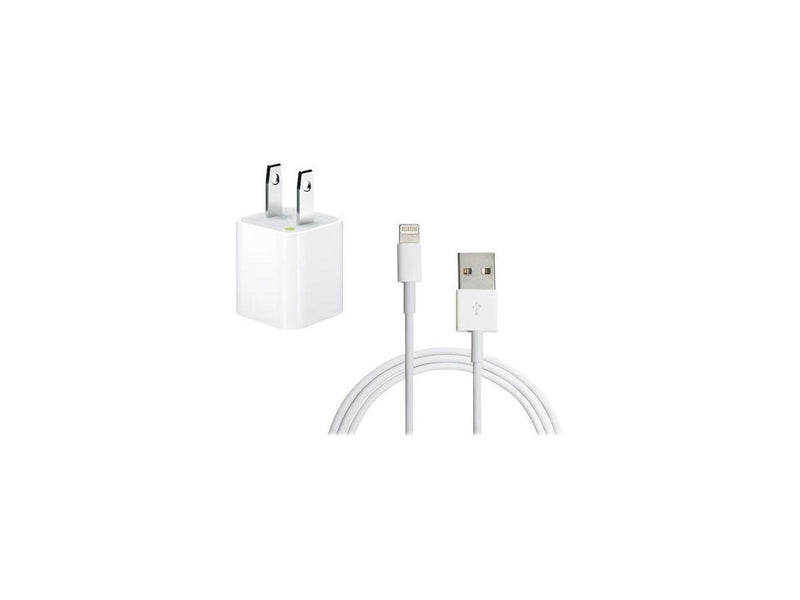 4XEM 4XAPPLKIT3 White iPhone/iPod Charging Kit - 3FT