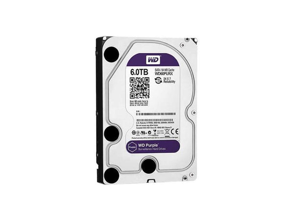 WD-IMSourcing DS Purple WD60PURX 6 TB 3.5" Internal Hard Drive - SATA