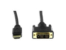 Rocstor Y10C124-B1 6ft. HDMI to DVI-D Cable M/M HDMI Male to DVI-D Male