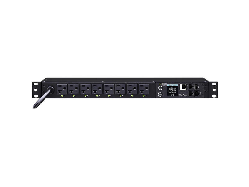 CYBERPOWER PDU41002 Switched PDU 20A 1u 8 Out 120V