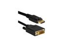 QVS 6ft. DisplayPort - DVI m/m