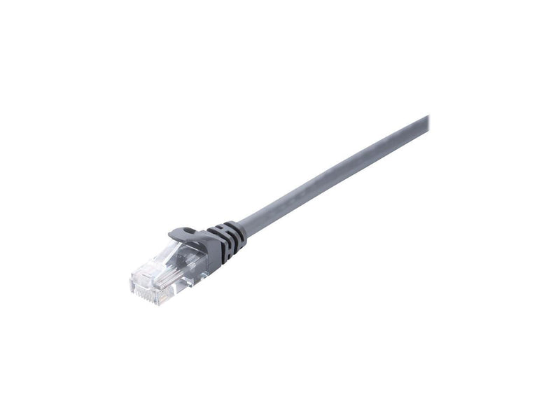 V7 Grey Cat6 Unshielded (Utp) Cable Rj45 Male To Rj45 Male 2M 6.6Ft