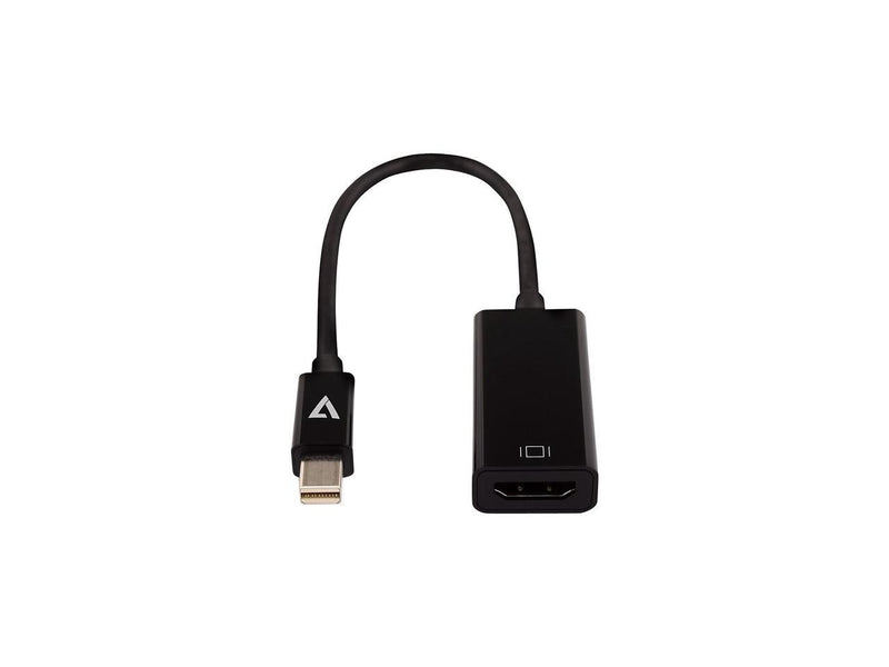 V7 Mini DisplayPort to HDMI Adapter Black Slim CBLMH1BLKSL1E