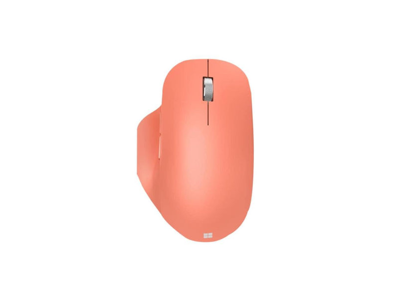 Microsoft Bluetooth Ergonomic Mouse - Peach - with comfortable Ergonomic design,