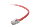 Belkin A3L791-01-RED-S 1 ft. Cat 5E Red Patch Cable