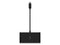 Belkin AVC004BK-BL USB-C Multimedia + Charge Adapter for Notebook - 100 W - USB