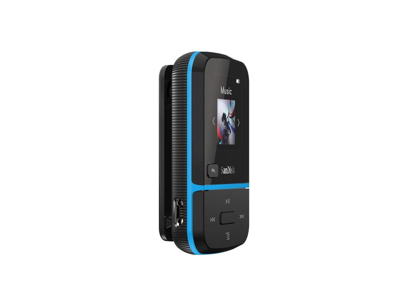 SanDisk Clip Sport Go 32 GB Flash MP3 Player - Blue