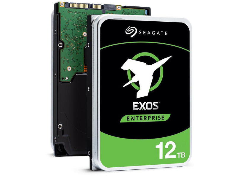 Seagate Exos X16 12TB Internal Hard Drive Enterprise HDD - CMR 3.5 Inch