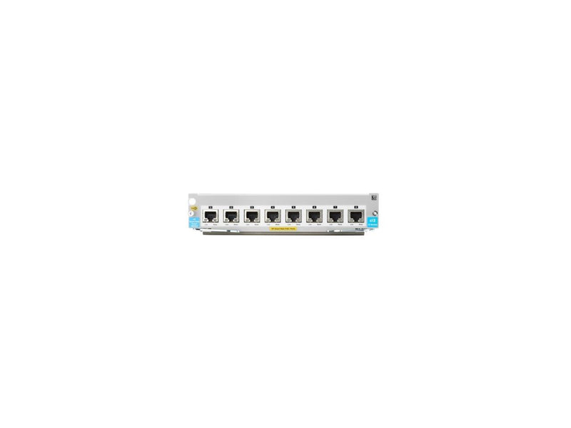 HPE J9995A 5400R 8-port 1/2.5/5/10GBASE-T PoE+ with MACsec v3 zl2 Expansion