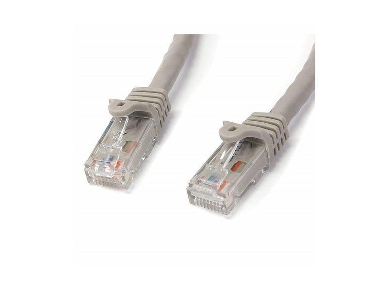 StarTech.com N6PATCH100GR 99.97 ft. (30.48 m) Cat 6 Gray Snagless UTP Patch