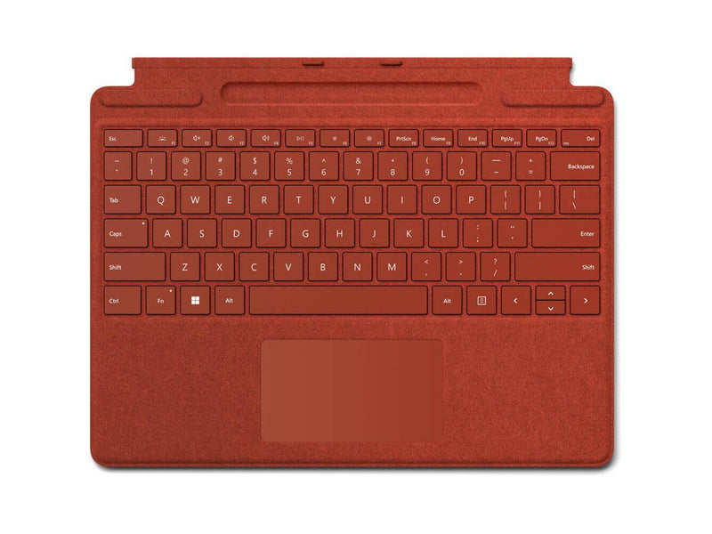 Microsoft 8XA-00021 Surface Pro Signature Keyboard Poppy Red