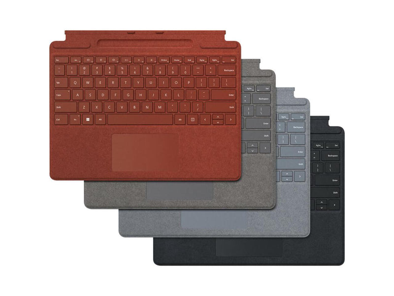 Microsoft 8XA-00021 Surface Pro Signature Keyboard Poppy Red