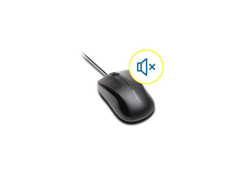Kensington K74531WW Black 3 Buttons USB Wired Optical 1000 dpi Mouse