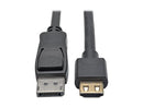 Tripp Lite Displayport To Hdmi Adapter Cable Active Dp 1.2A To Hdmi 4K 3Ft