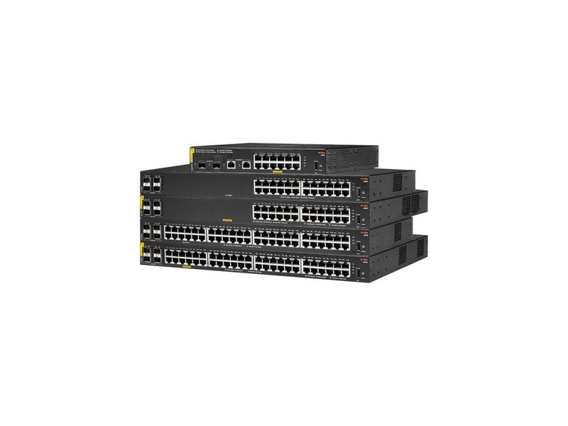 Aruba 6100 24G Class4 PoE 4SFP+ 370W Switch - 24 Ports - Manageable - 3 Layer