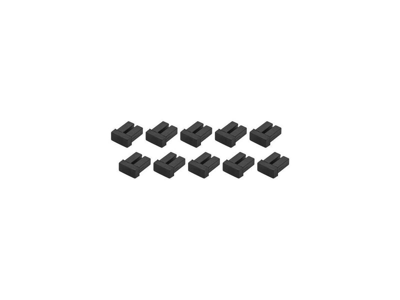 StarTech SFPLCCAP10 Fiber Optic Dust Caps - 10 Pack - for LC Ports - SFP Dust