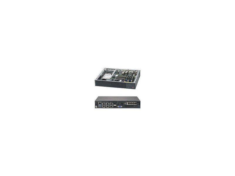 Supermicro SuperServer SYS-E300-9A w/ 2x SFP+, 2x 10GBase-T, 4x GbE LAN