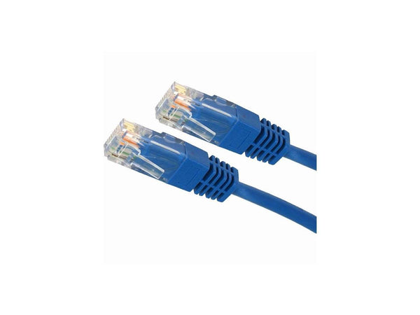 4XEM 4XC5EPATCH6BL 6 ft. Cat 5E Blue Molded RJ45 UTP Patch Cable