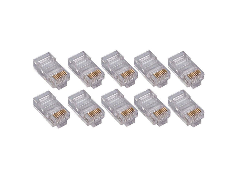 100PK CAT6 RJ45 MODULAR PLUG