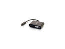 C2G USB-C TO VGA VIDEO ADAPTER CONVERTER WITH POWER DELIVERY - BLACK - USB TO VG