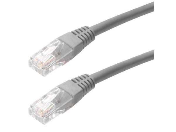 4XEM 4XC5EPATCH15GR 15 ft. Cat 5E Grey Molded RJ45 UTP Patch Cable