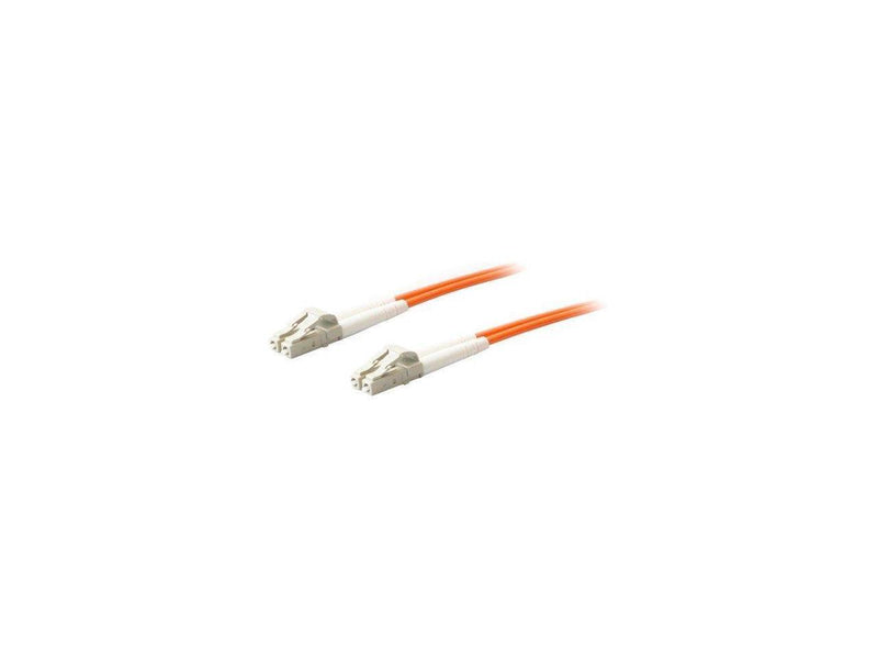 AddOncomputer.com 2m Multi-Mode fiber (MMF) Duplex LC/LC OM1 Orange Patch Cable