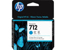 HP 712 3ED67A Cyan Original Ink Cartridge