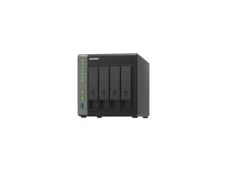 QNAP TS-431X3-4G-US 4 Bay Diskless Desktop Network Attached Storage