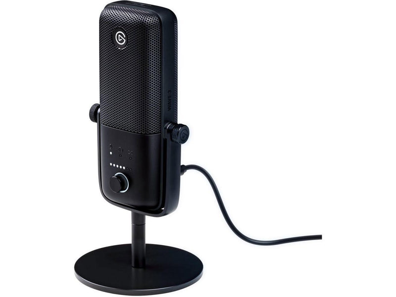 Elgato Wave:3 - USB Condenser Microphone and Digital Mixer for Streaming,