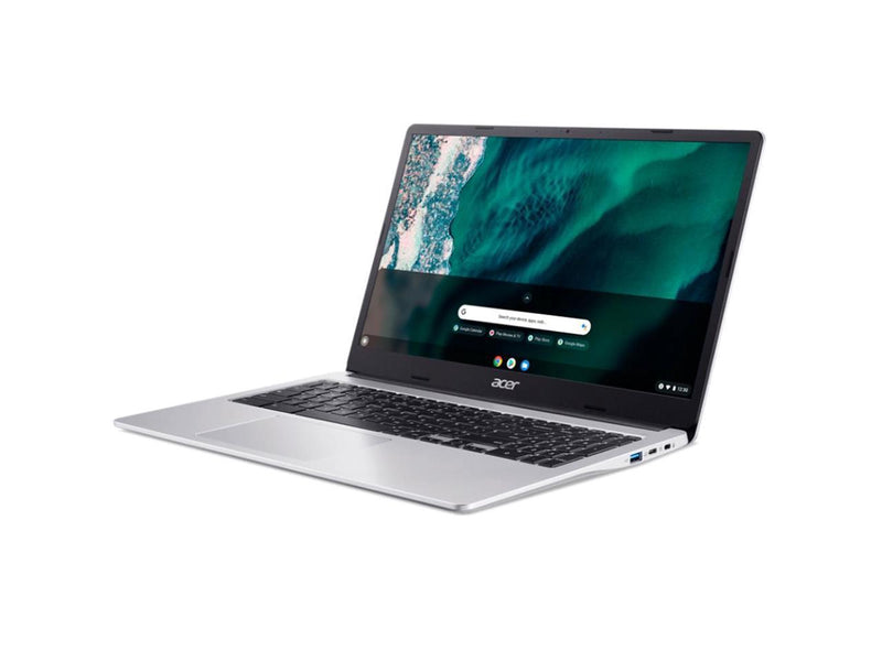 Acer Chromebook 315 15.6" FHD Notebook, N5100, 8GB, 64GB, Chrome OS, Pure Silver