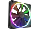 NZXT F120 RGB Core Fan - RF-C14SF-B1 - 140mm Hub-Mounted RGB Fan - Sublime RGB