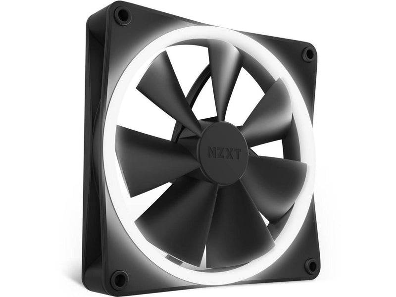 NZXT F120 RGB Core Fan - RF-C14SF-B1 - 140mm Hub-Mounted RGB Fan - Sublime RGB