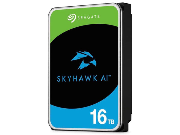 Seagate Skyhawk AI SATA III 3.5" Internal Hard Drive - 16TB, Single, 512MB Cache