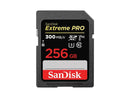 SanDisk Extreme PRO 256GB SDXC UHS-II Card - Up to 300MB/s Read and 300MB/s