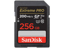 SanDisk Extreme PRO 256 GB Class 3/UHS-I U3 V30 SDXC SDSDXXD256GANCIN