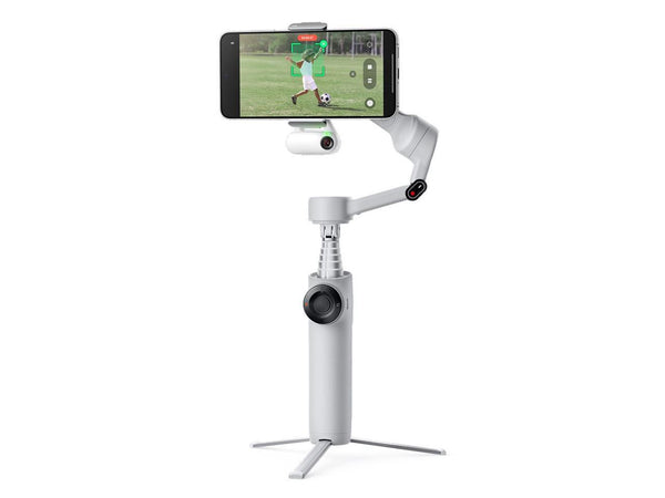 Insta360 Flow 2, AI Tracker Bundle, Stone Gray