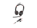 Poly Blackwire 5220 Stereo USB-C Headset + 3.5mm Plug + USB-C/A Adapter (Bulk) -