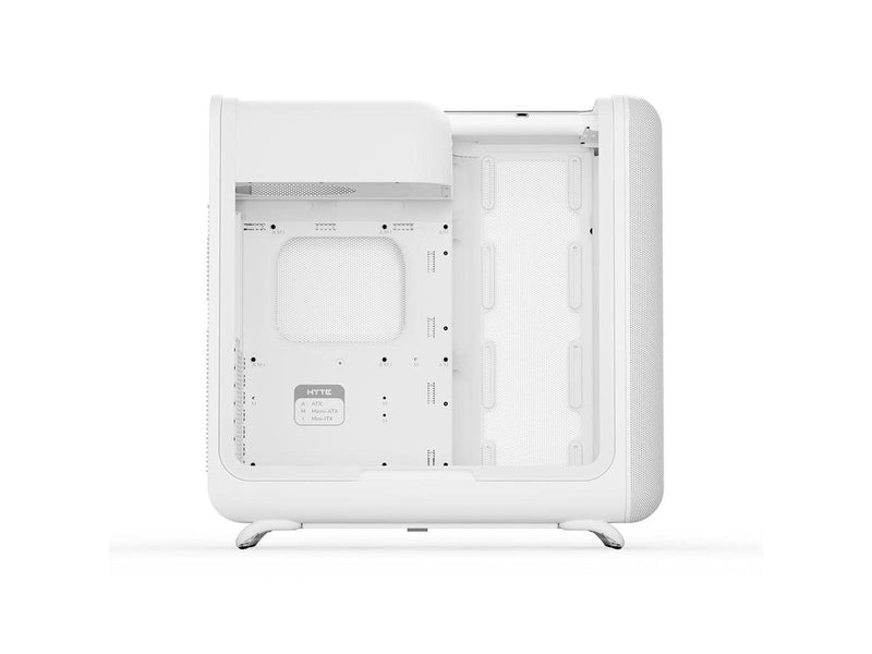 HYTE X50 Modern Performance ATX Mid-Tower PC Gaming Case - Snow White