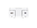 CyberPower CSP6WSUC 6-Outlet Wall-Tap Surge Protector with USB-A and USB-C Port