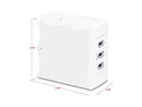 CyberPower P2WUC3 2-Outlet Home/Office Wall-Tap Surge Protector w/3x USB-C Port